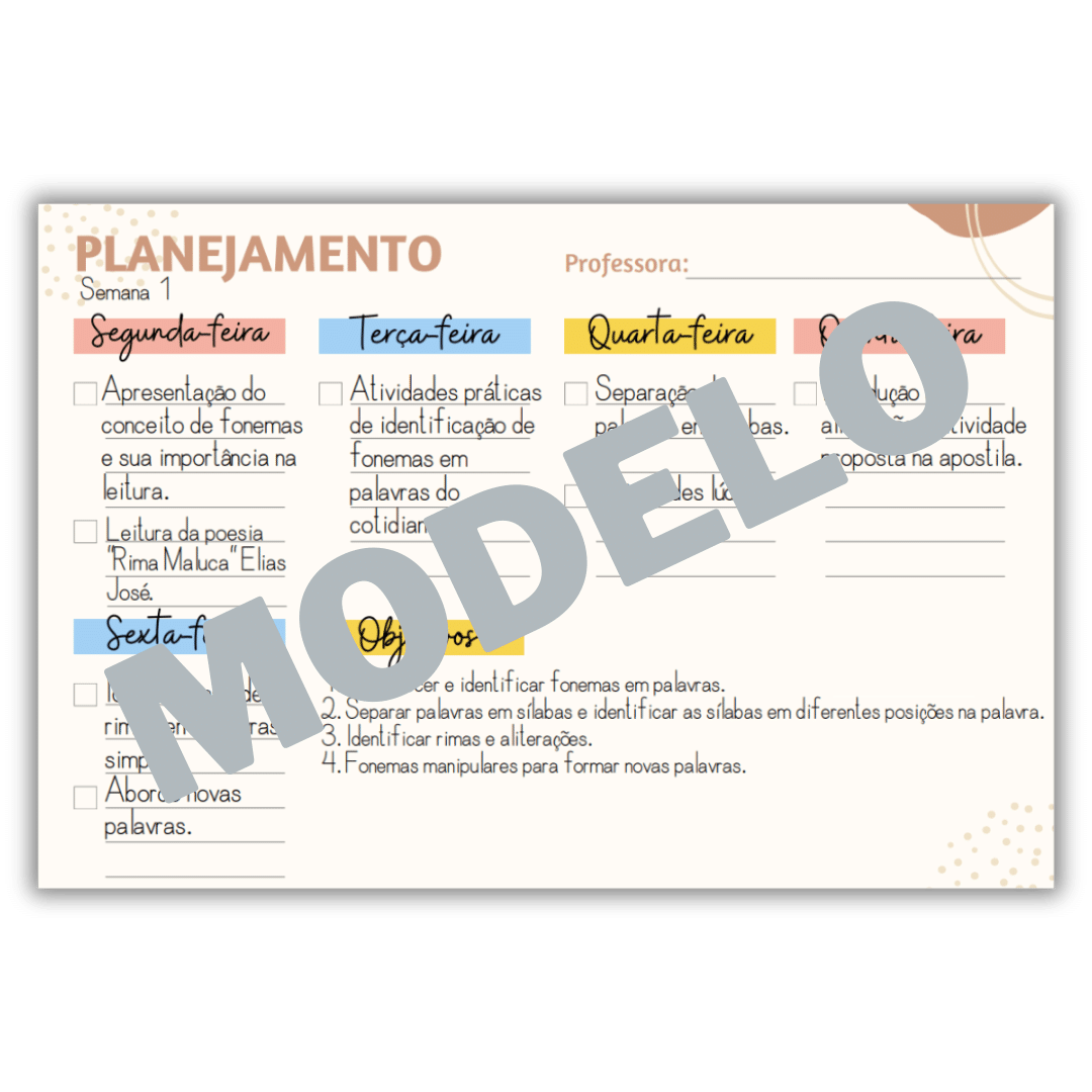 Planner alfabetização (2)